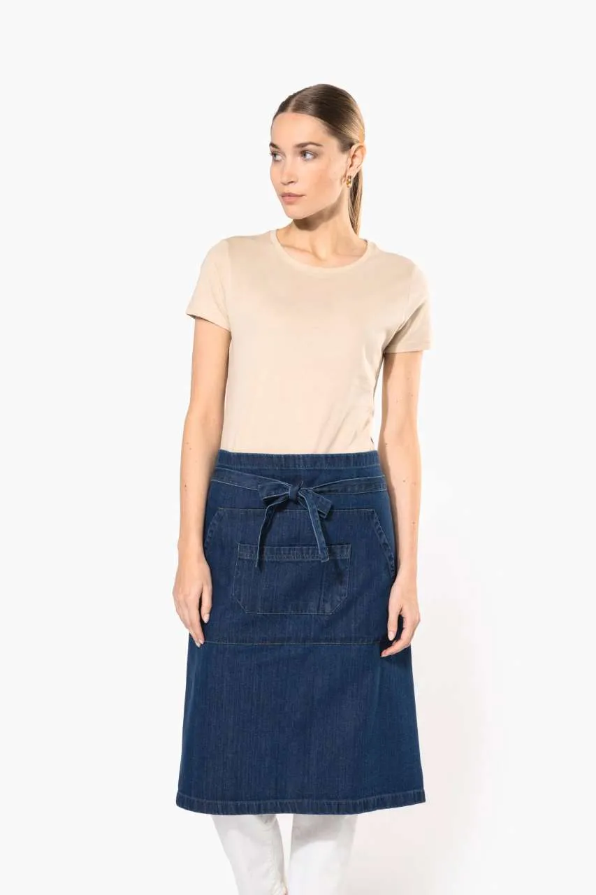 COTTON LONG APRON